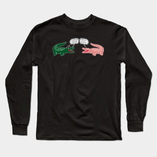 captain alligator Long Sleeve T-Shirt